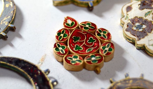 The increased demand for meenakari jewelry