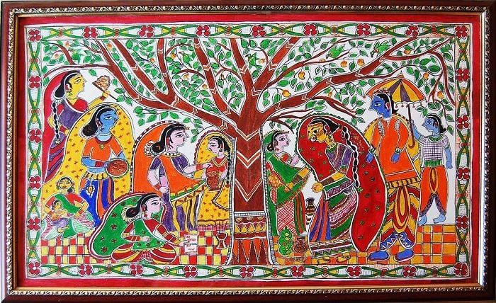 Check out the Top 5 Trending Art Forms of India!! Constantly getting popular across the world! Let's have a look. 1 Trending Art Form - Madhubani Painting