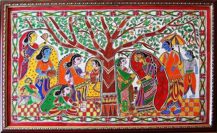 10 ŞUBAT 2019 CUMHURİYET PAZAR BULMACASI SAYI ; 1715 Madhubani%20painting%205