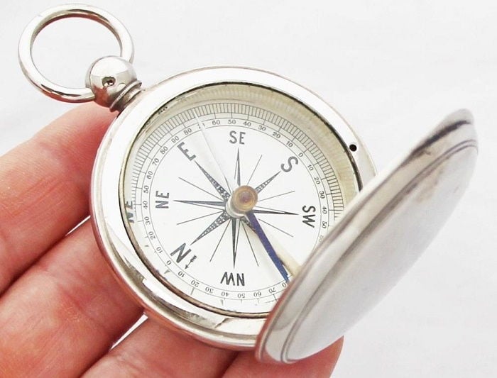 Handmade Pocket Compass