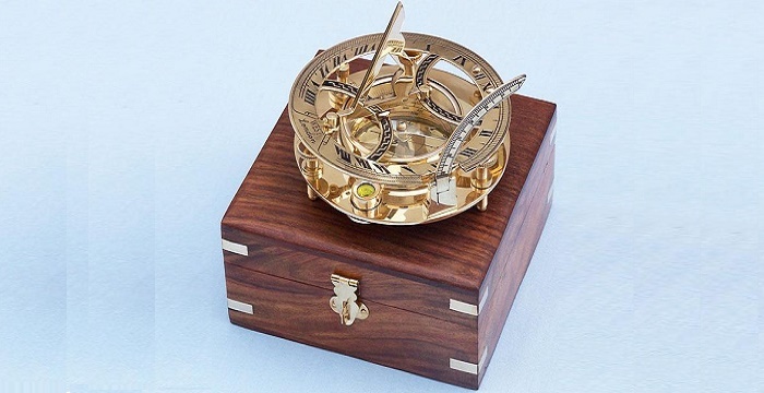 Handmade Sundial Compass
