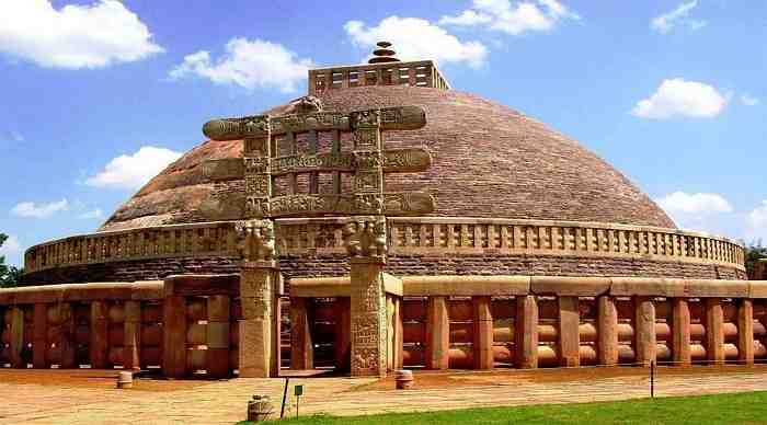 A famous Buddhist Monument!! "The Great Stupa at Sanchi- 46 km northeast to Bhopal" 1 sanchi stupa 4 1